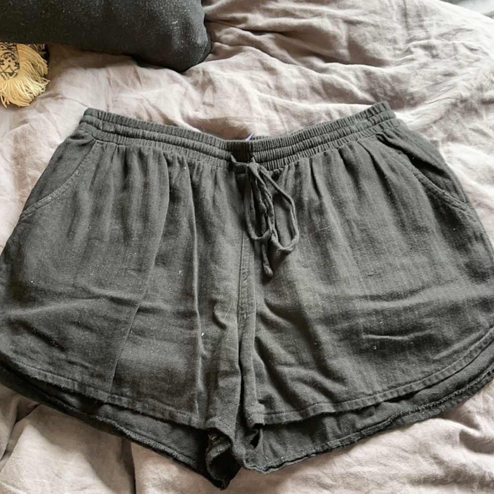 Black shorts